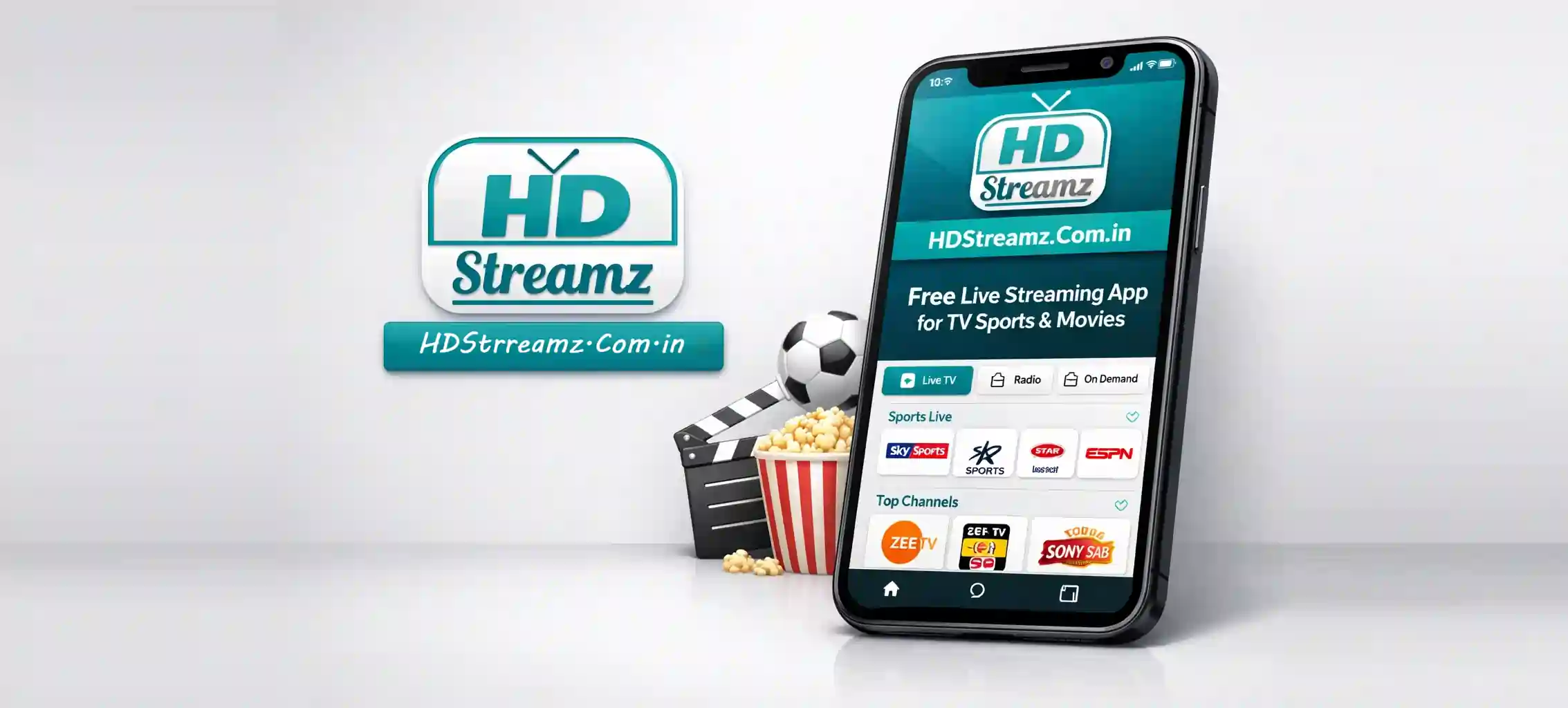 HD Streamz – Free Live Streaming App for TV Sports & Movies