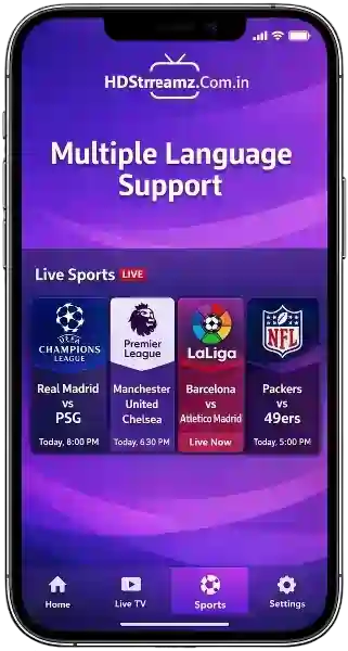 Sokongan Pelbagai Bahasa